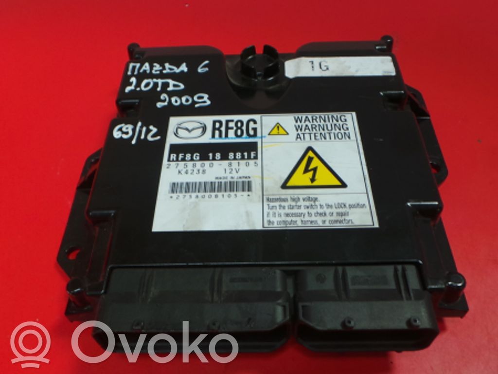 Engine control unit/module   RF8G,2758008105,41586,881F