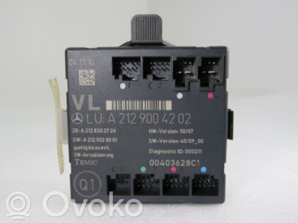 Unité de commande module de porte   212,A2129004202,FRTESQ