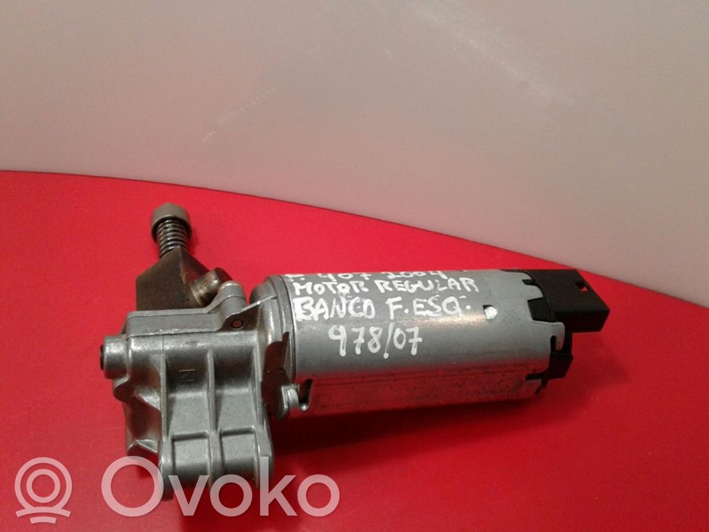 Peugeot 407 Silniczek regulacji fotela 