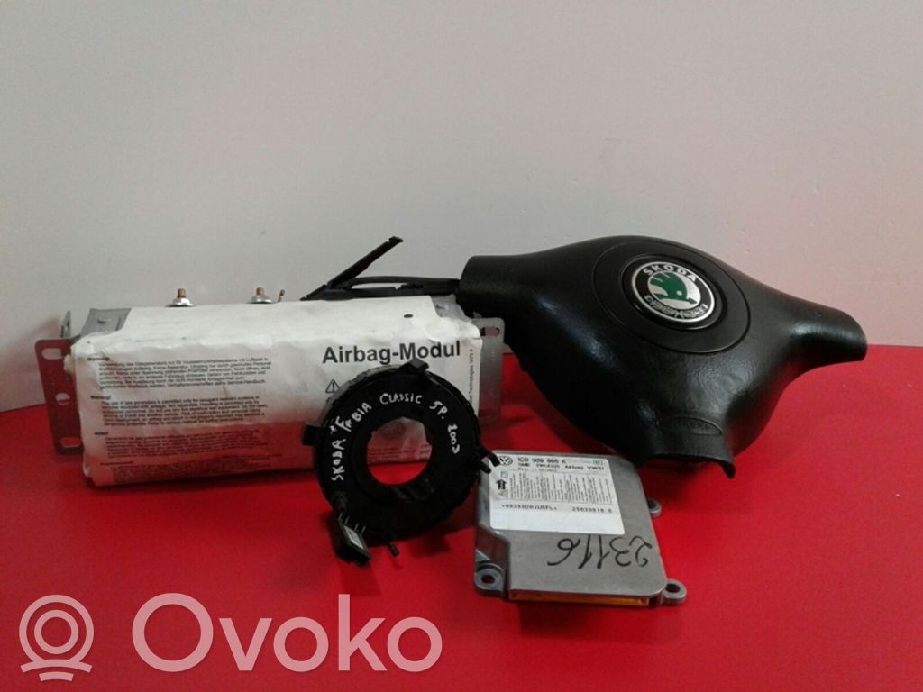 Skoda Fabia Mk1 (6Y) Set di airbag 