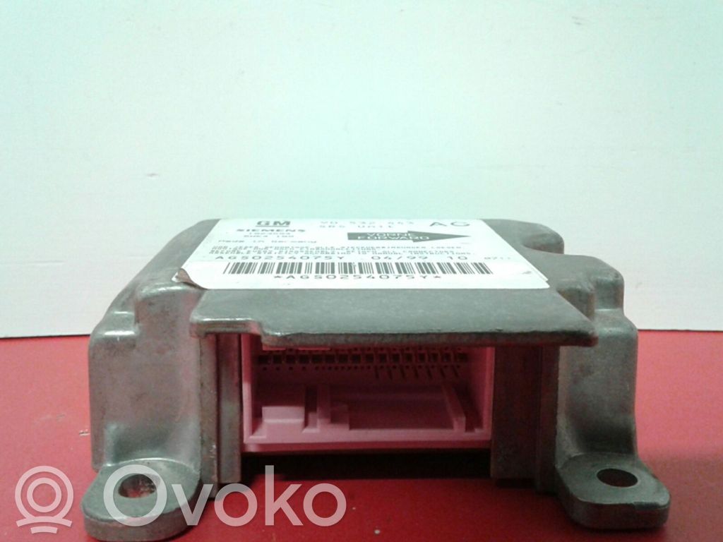 Opel Corsa B Module de contrôle airbag 