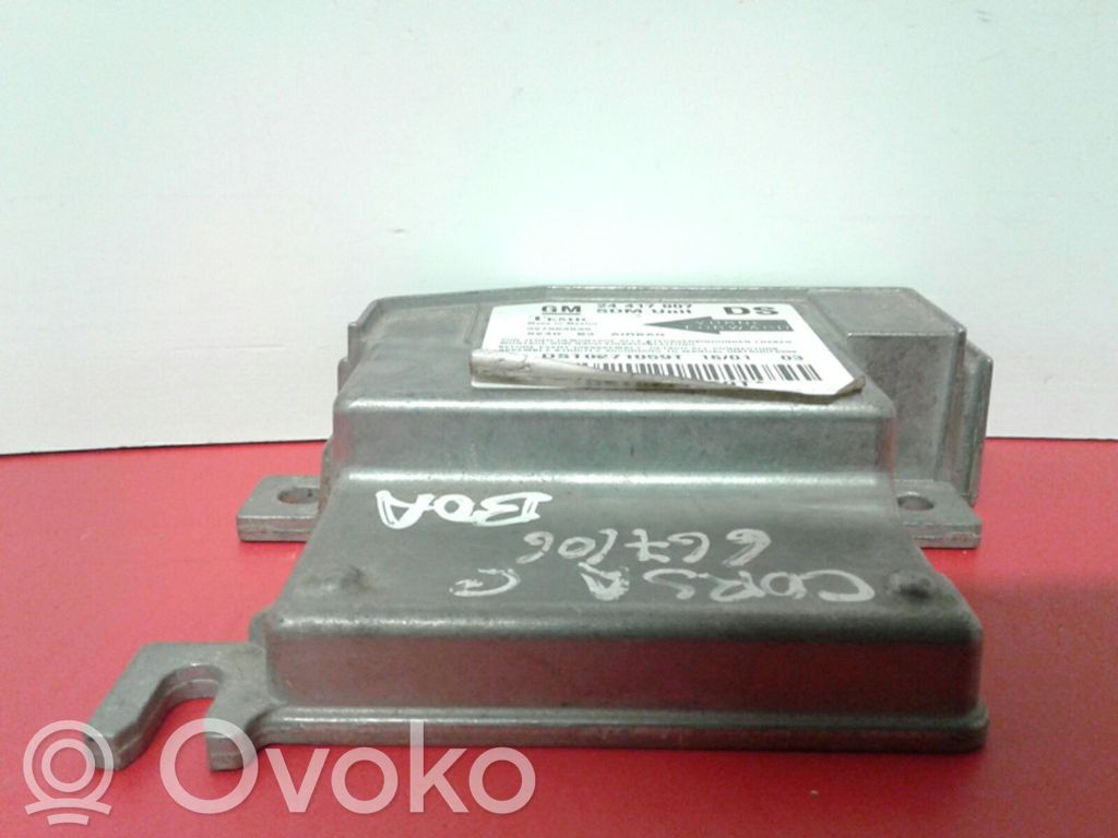 Opel Corsa C Airbag control unit/module 