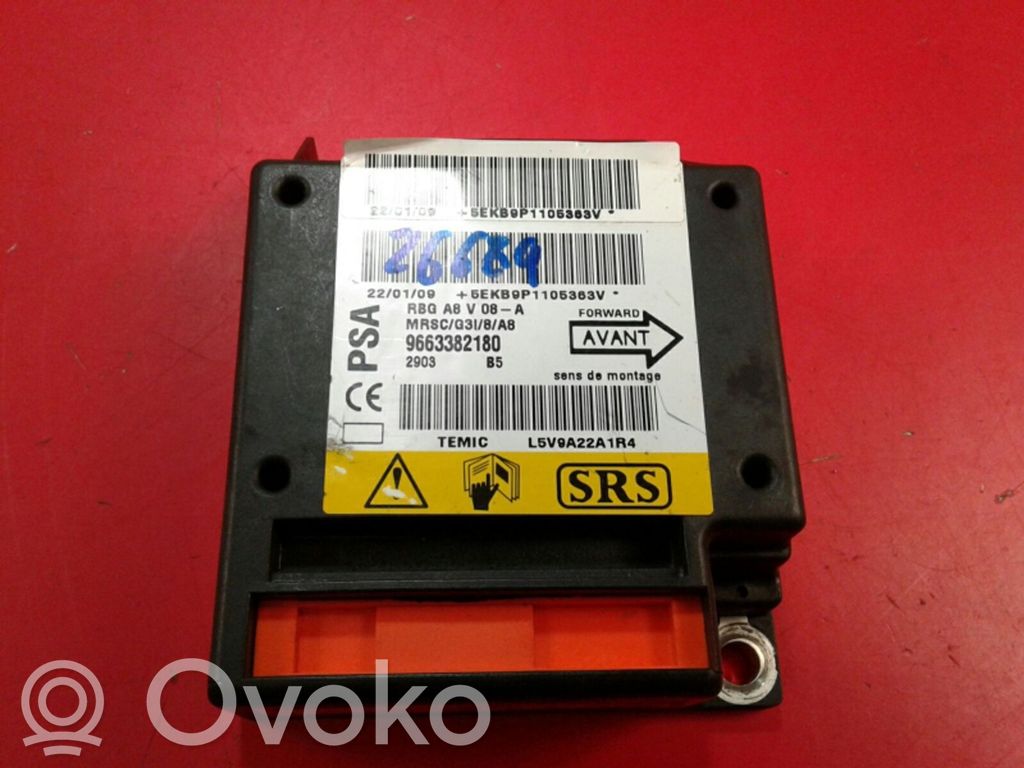 Citroen C3 Airbag control unit/module 