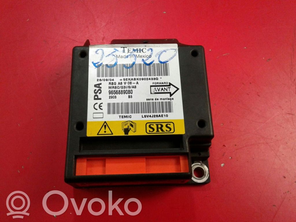 Turvatyynyn ohjainlaite/moduuli   9656889080