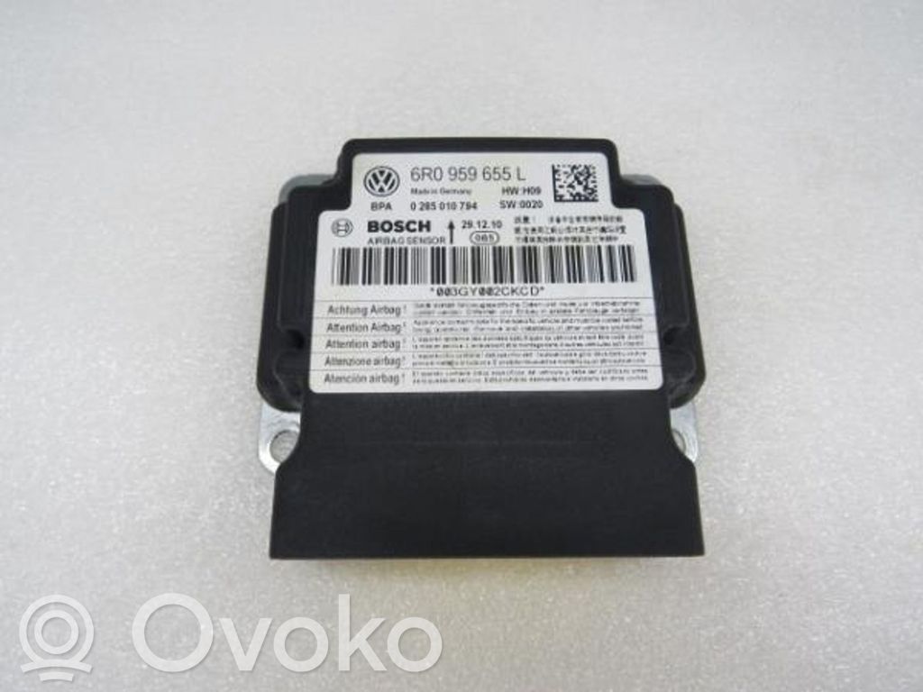 Skoda Fabia Mk2 (5J) Oro pagalvių valdymo blokas 