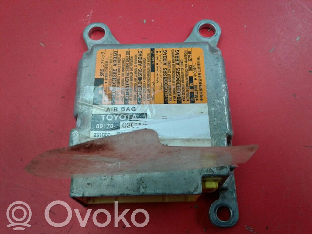 Toyota Auris E180 Sterownik / Moduł Airbag 