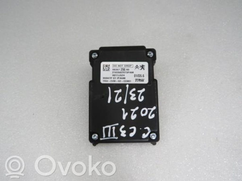 Citroen C3 Camera control unit module 