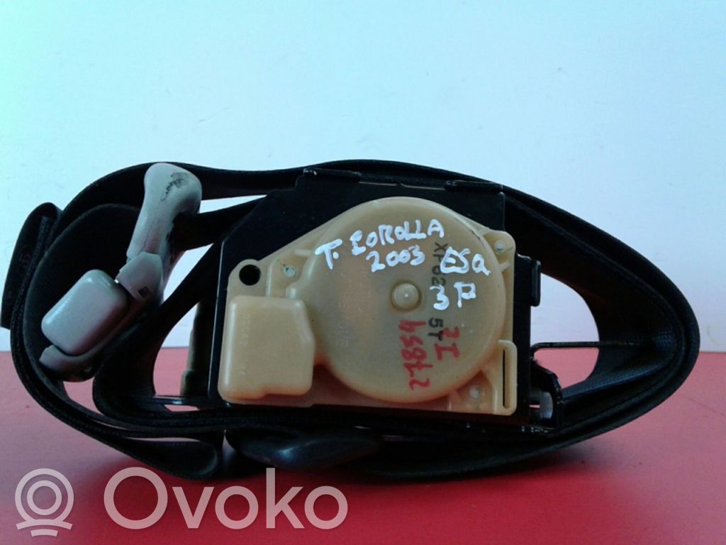 Toyota Corolla Verso E121 Cinturón delantero 