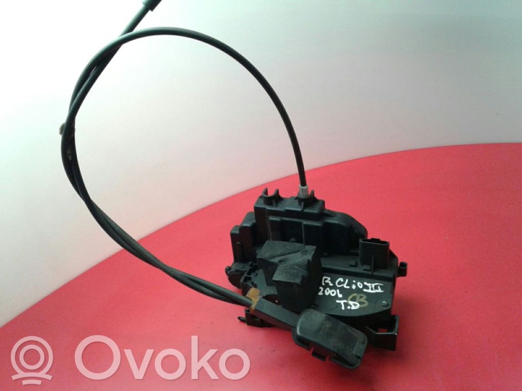 Renault Clio III Takaoven lukko 