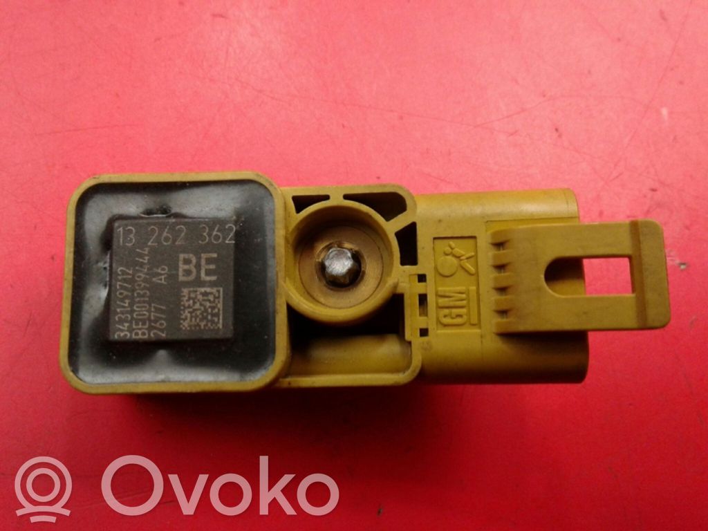 Opel Corsa D Airbag deployment crash/impact sensor 