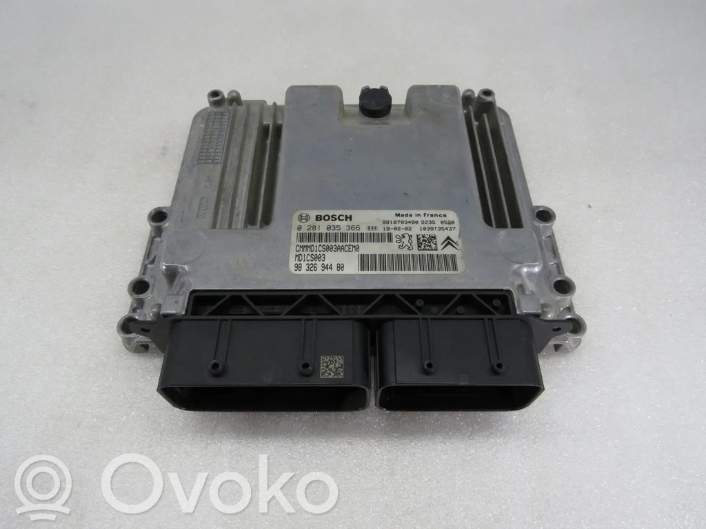Citroen Berlingo Sterownik / Moduł ECU 