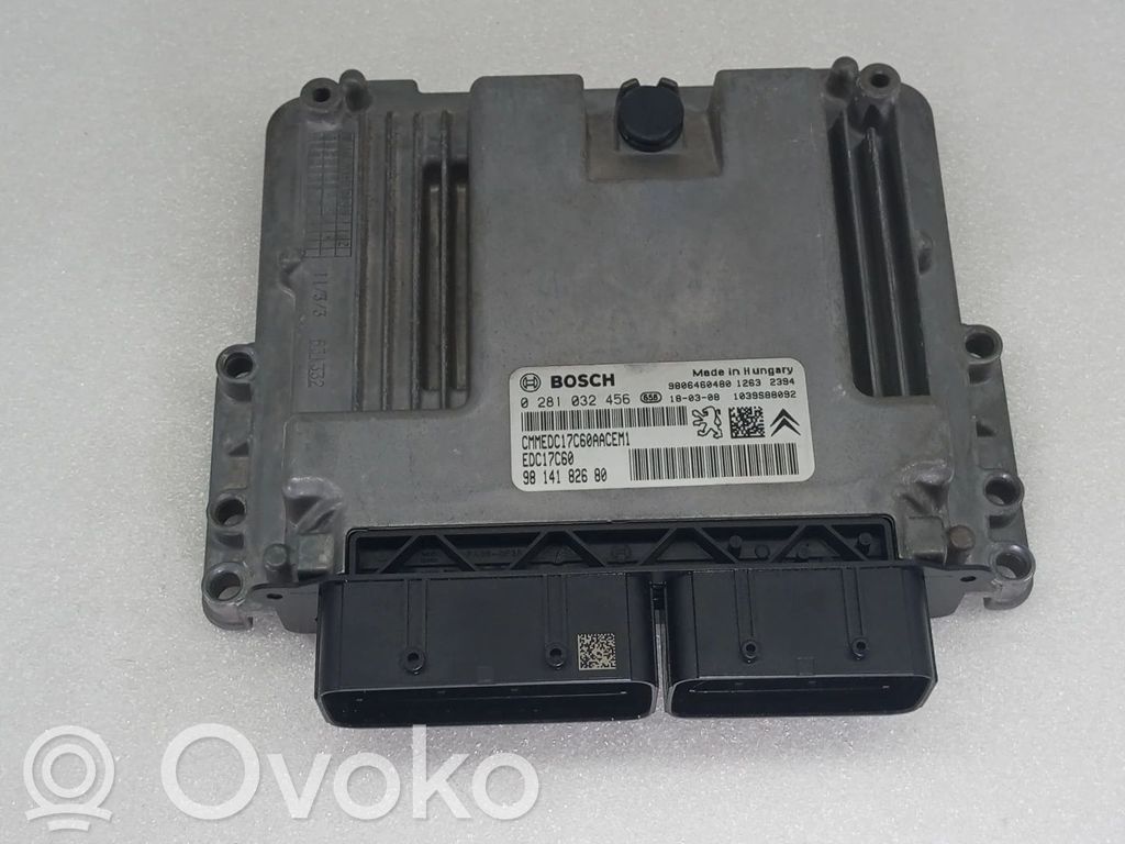 Unidad de control/módulo del motor   0281032456,1039S88092,1677632180,9806460480