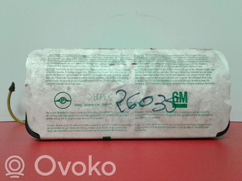 Opel Zafira A Keleivio oro pagalvė 