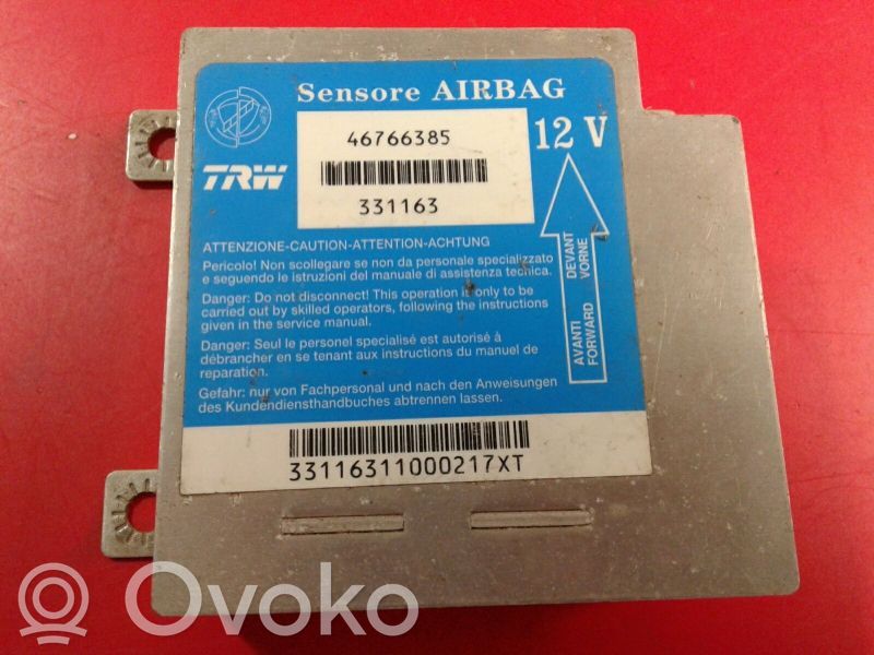 Fiat Punto (188) Airbag control unit/module 