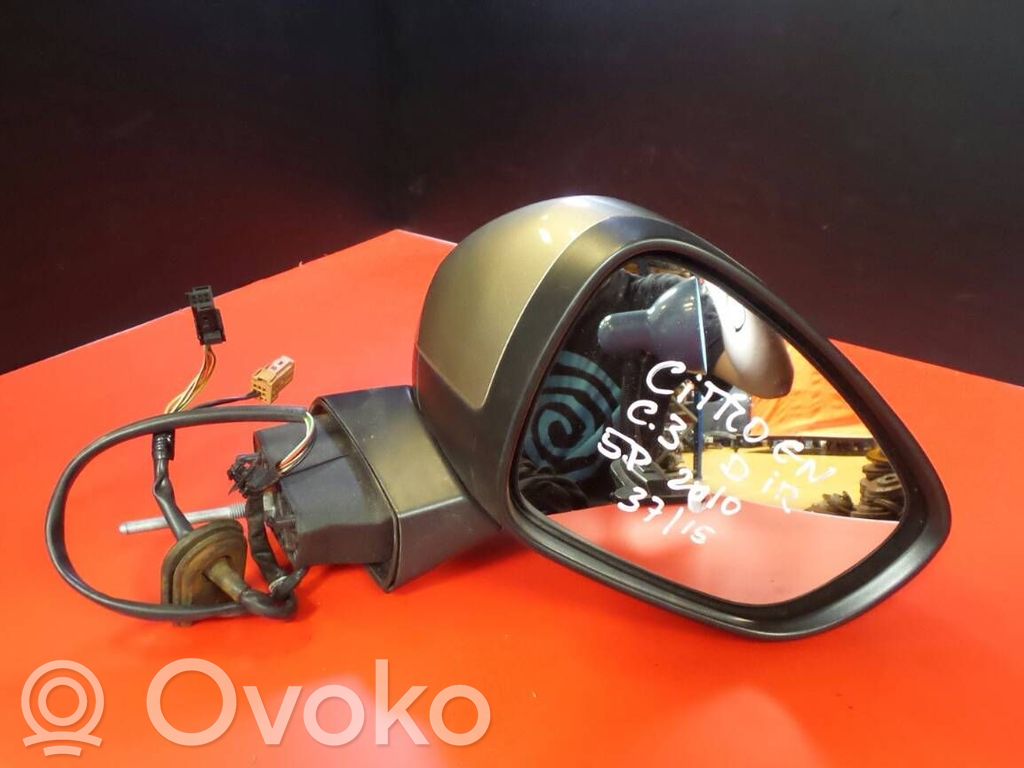Citroen C3 Elektryczne lusterko boczne drzwi przednich 