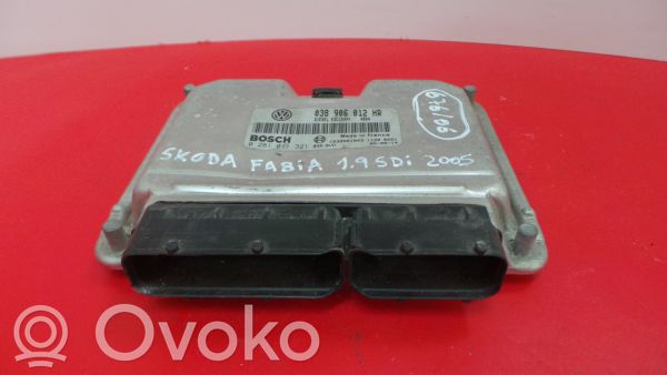 Skoda Fabia Mk1 (6Y) Variklio valdymo blokas 
