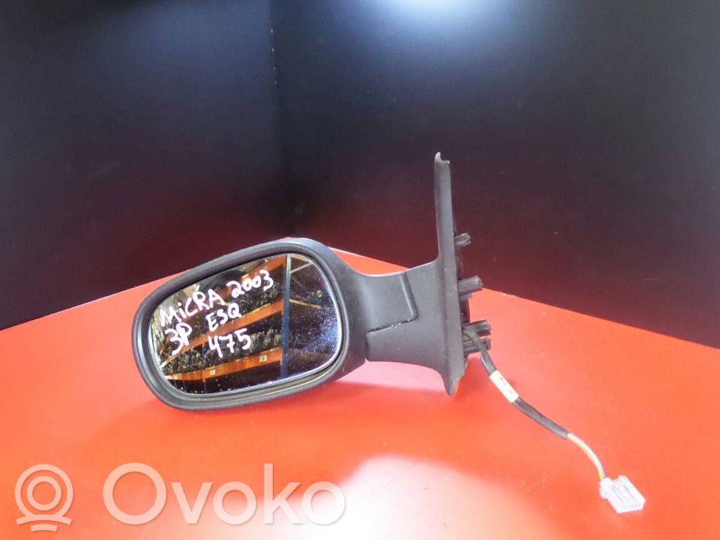 Nissan Micra Front door electric wing mirror 