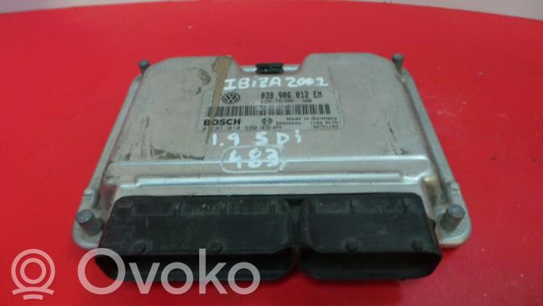 Engine control unit/module   038,012,0281010690,36391,483,906,BOSCH,EM