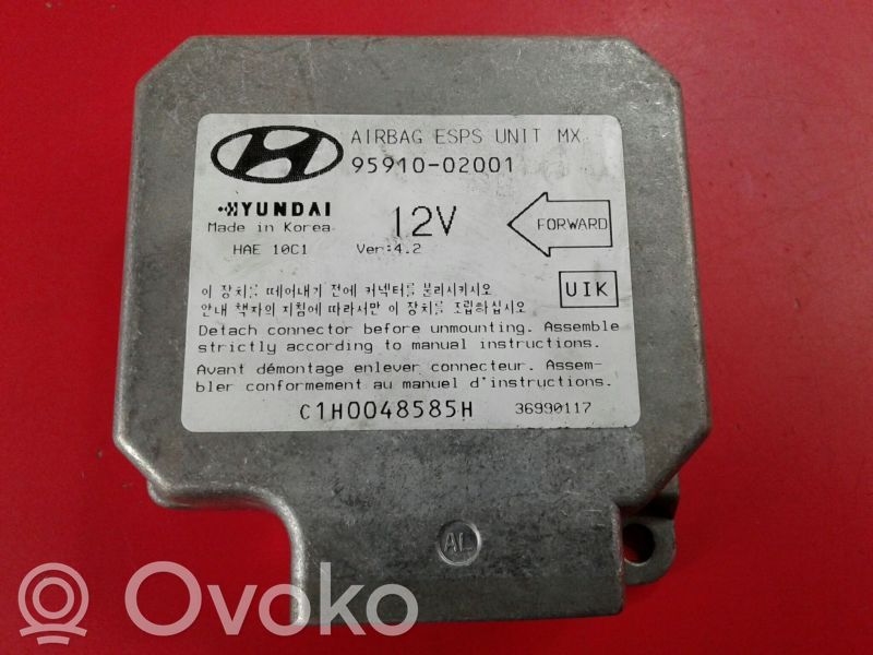 Hyundai Accent Airbag control unit/module 