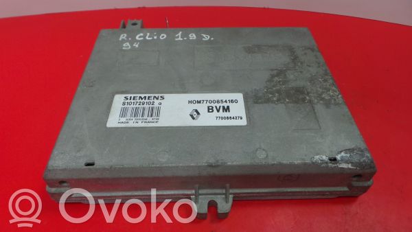 Engine control unit/module   7700854160,38166,S101729102G,SIEMENS