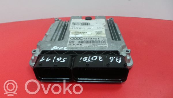 Engine control unit/module   4F9,0281014357,401,910,BOSCH