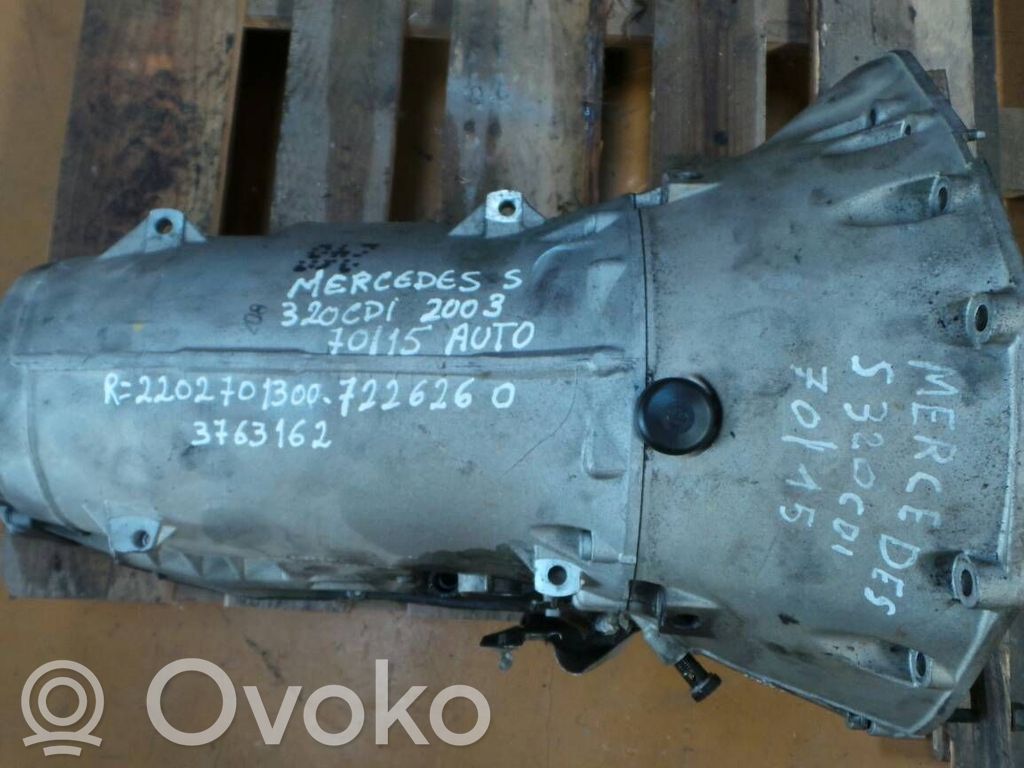 Mercedes-Benz S W220 Automatic gearbox 