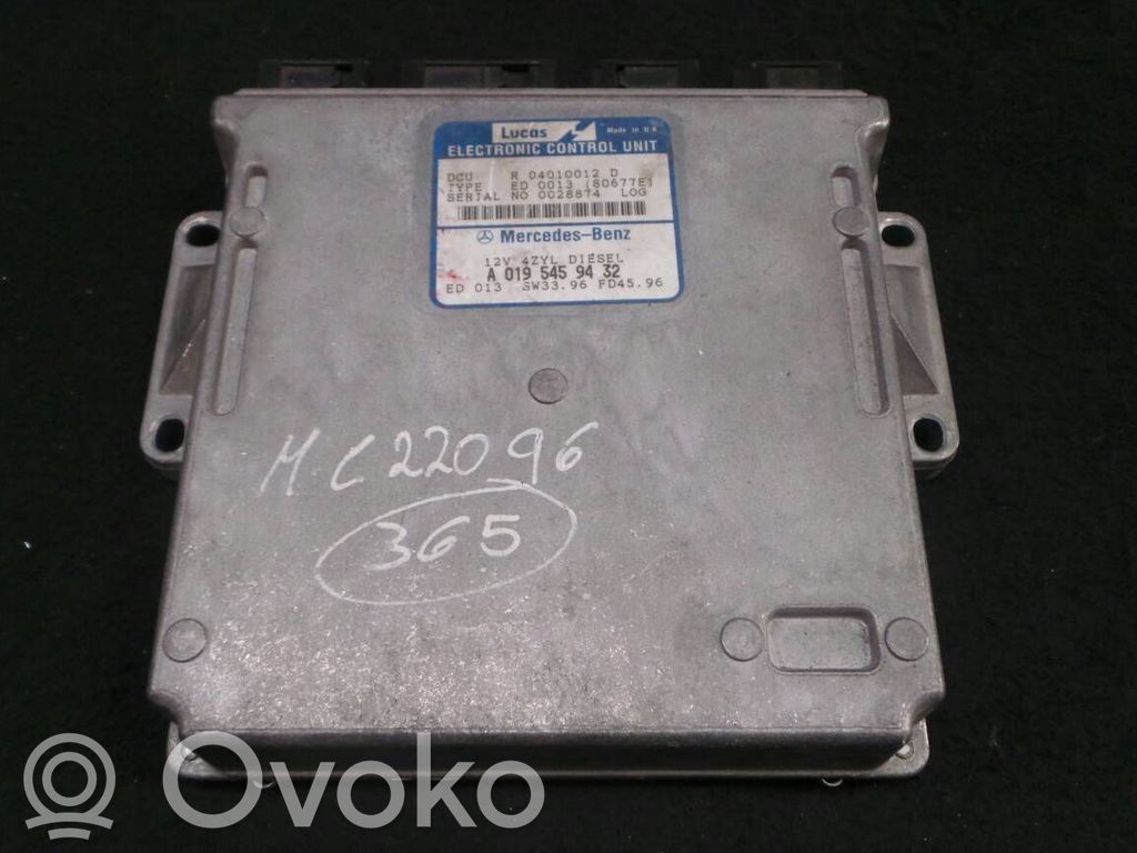 Engine control unit/module   OM,365,37746,604910