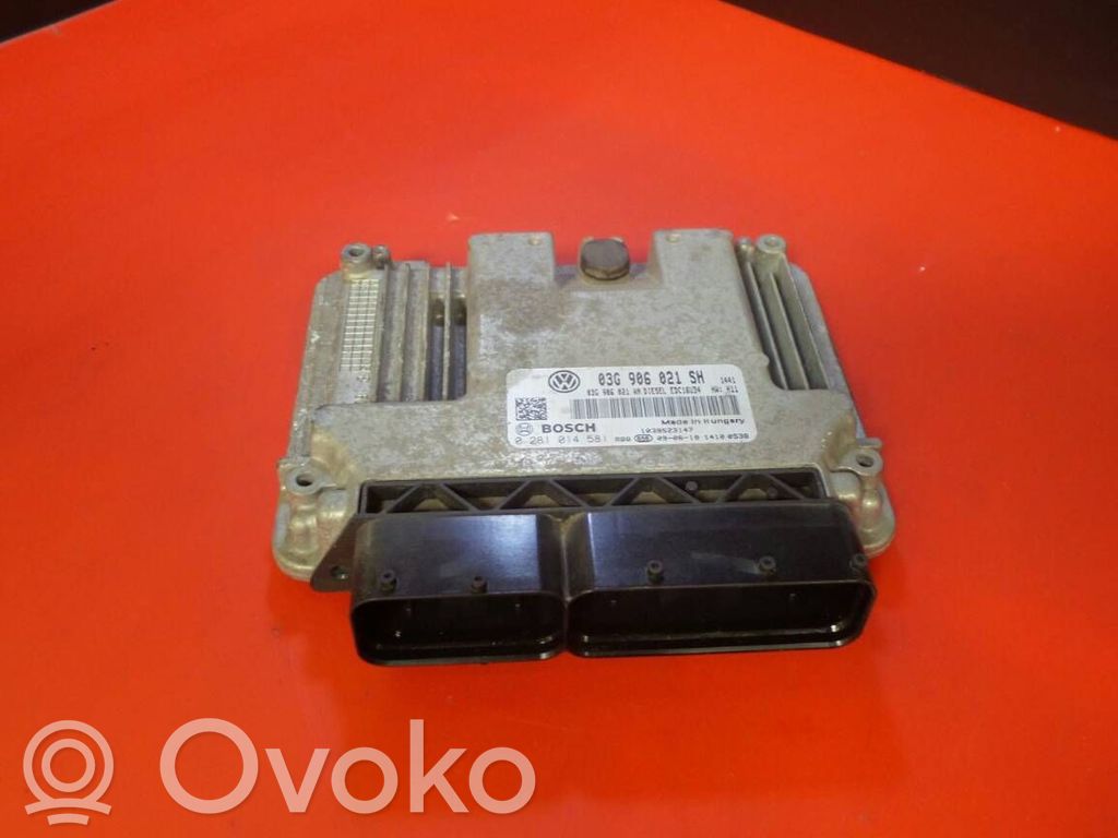 Engine control unit/module   014,03G906021SH,249640,281,36,581,BOSCH