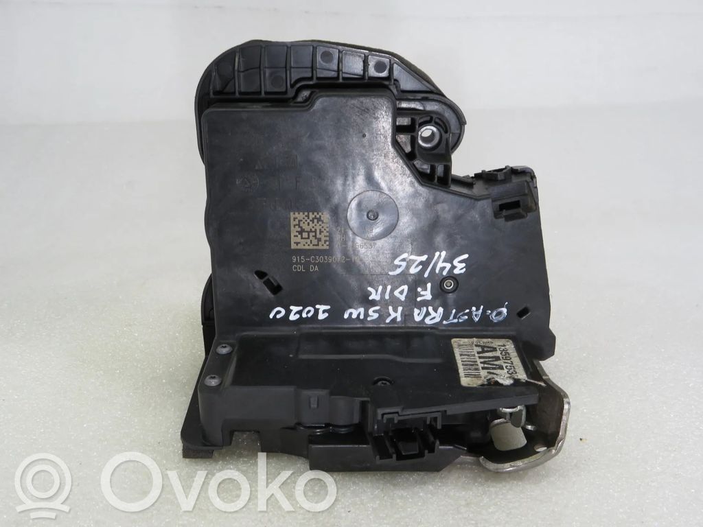 Opel Astra K Zamek drzwi przednich 