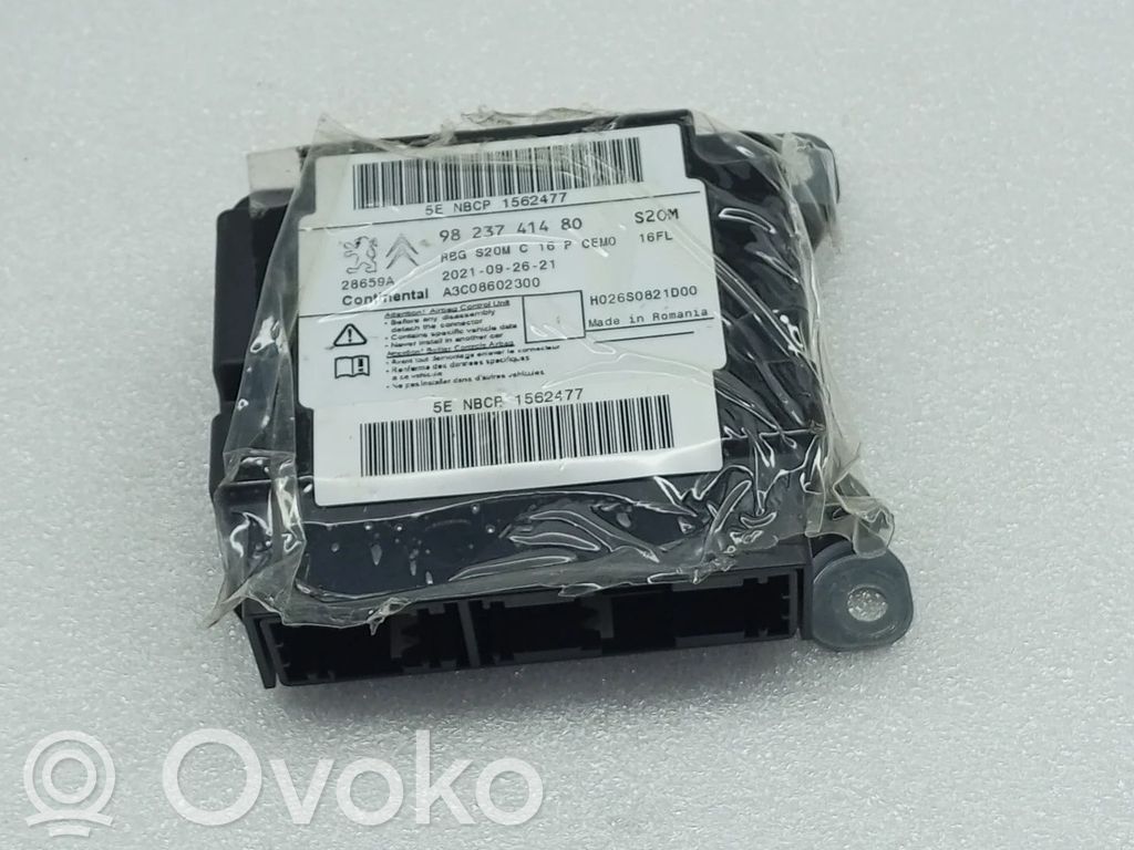Citroen C3 Unitate/modul de comandă airbaguri 