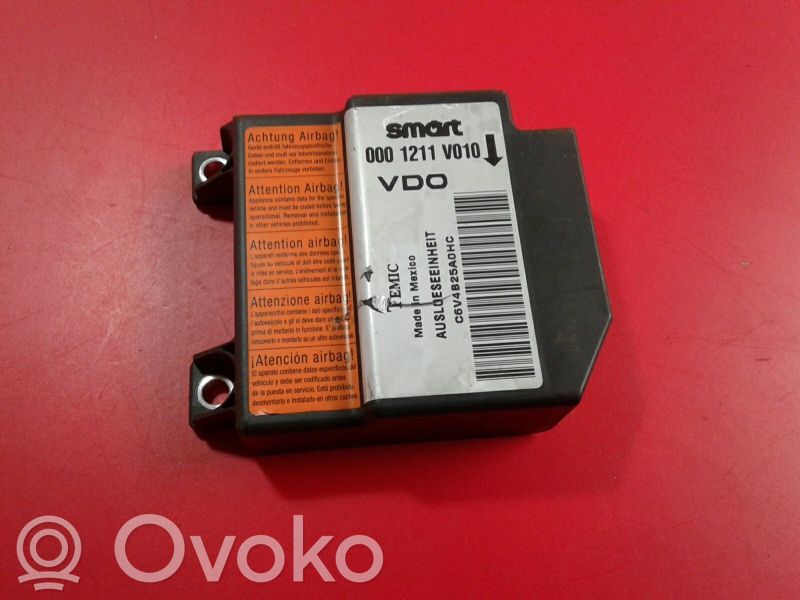 Smart ForTwo I Airbag control unit/module 