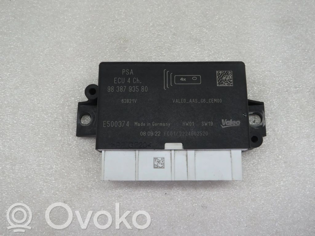 Parking PDC control unit/module   9838793580,2224602520,E500374