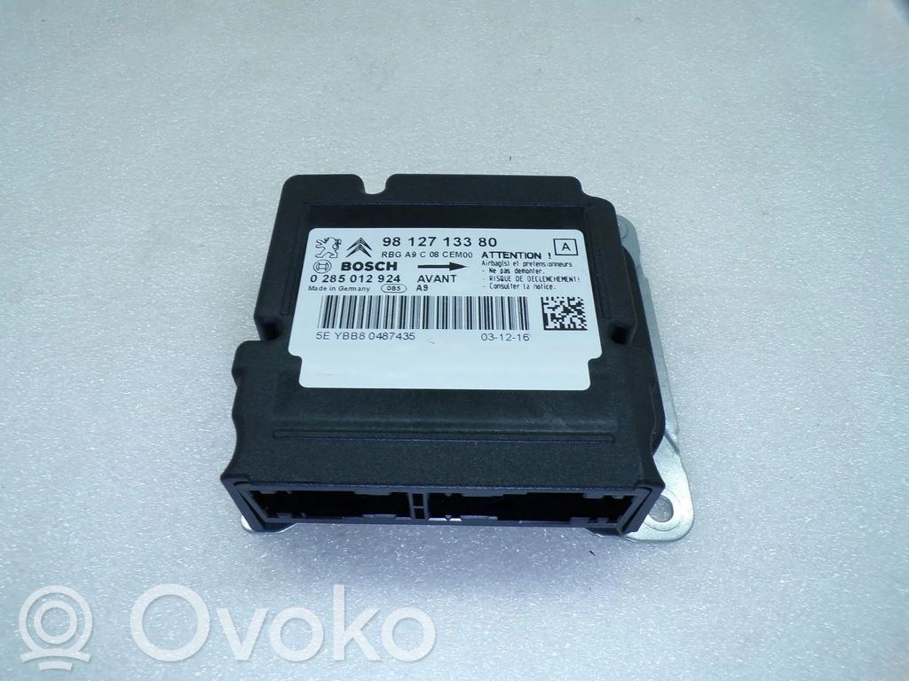 Peugeot 208 I Centralina/modulo airbag 
