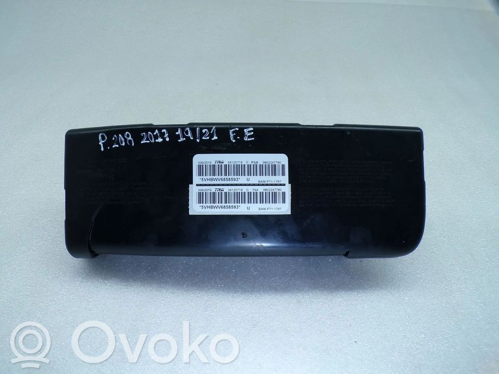Peugeot 208 I Airbag scaun 