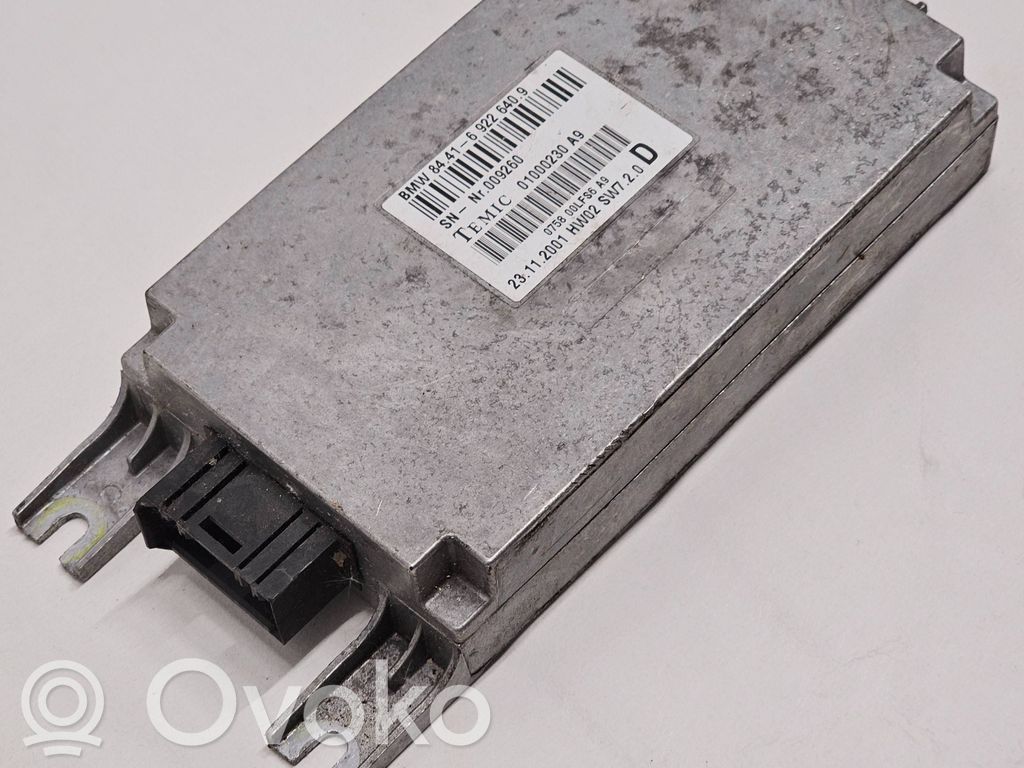 BMW 7 E65 E66 Module reconnaissance vocale 
