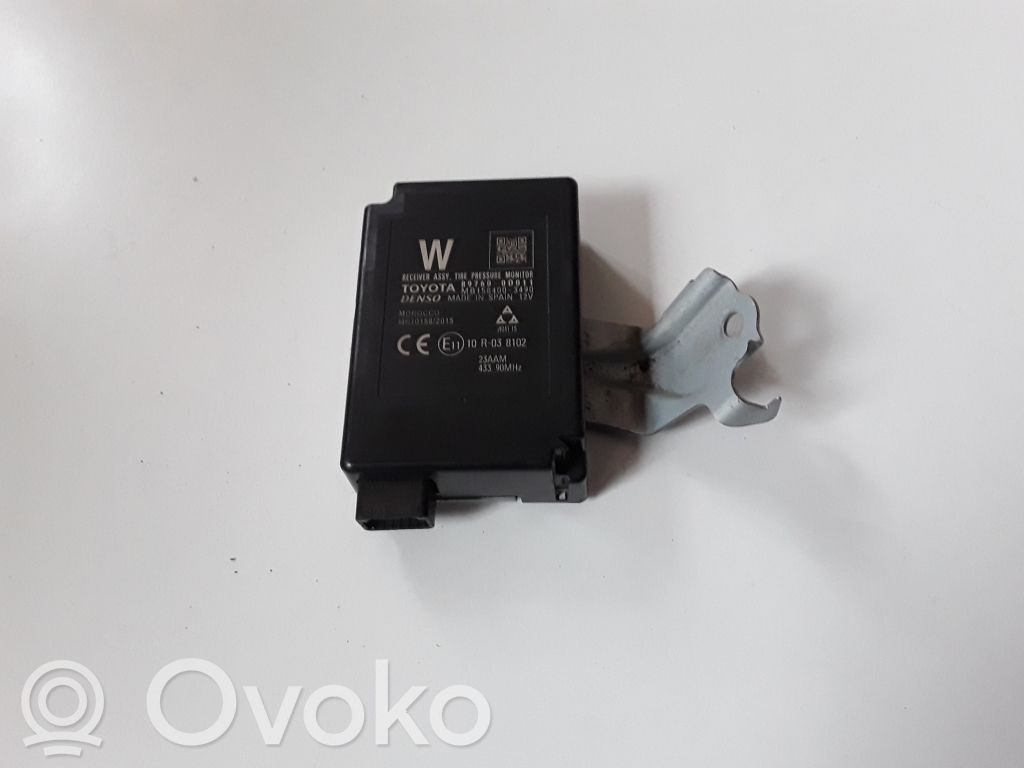 Toyota Yaris Tire pressure control unit 