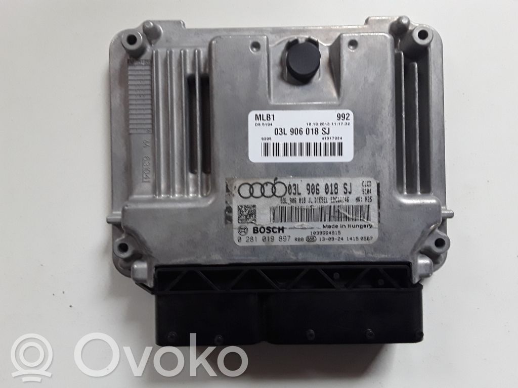 Audi A4 S4 B8 8K Engine control unit/module 