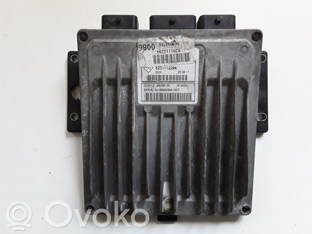 Renault Kangoo II Engine control unit/module 