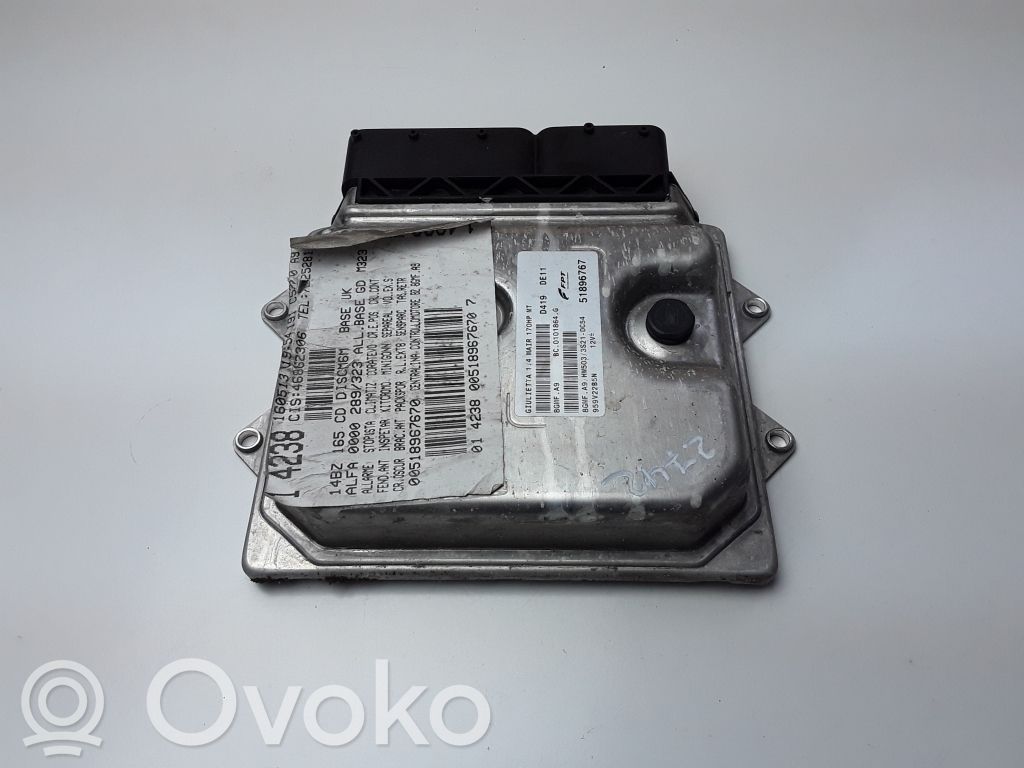 Alfa Romeo Giulietta Engine control unit/module 