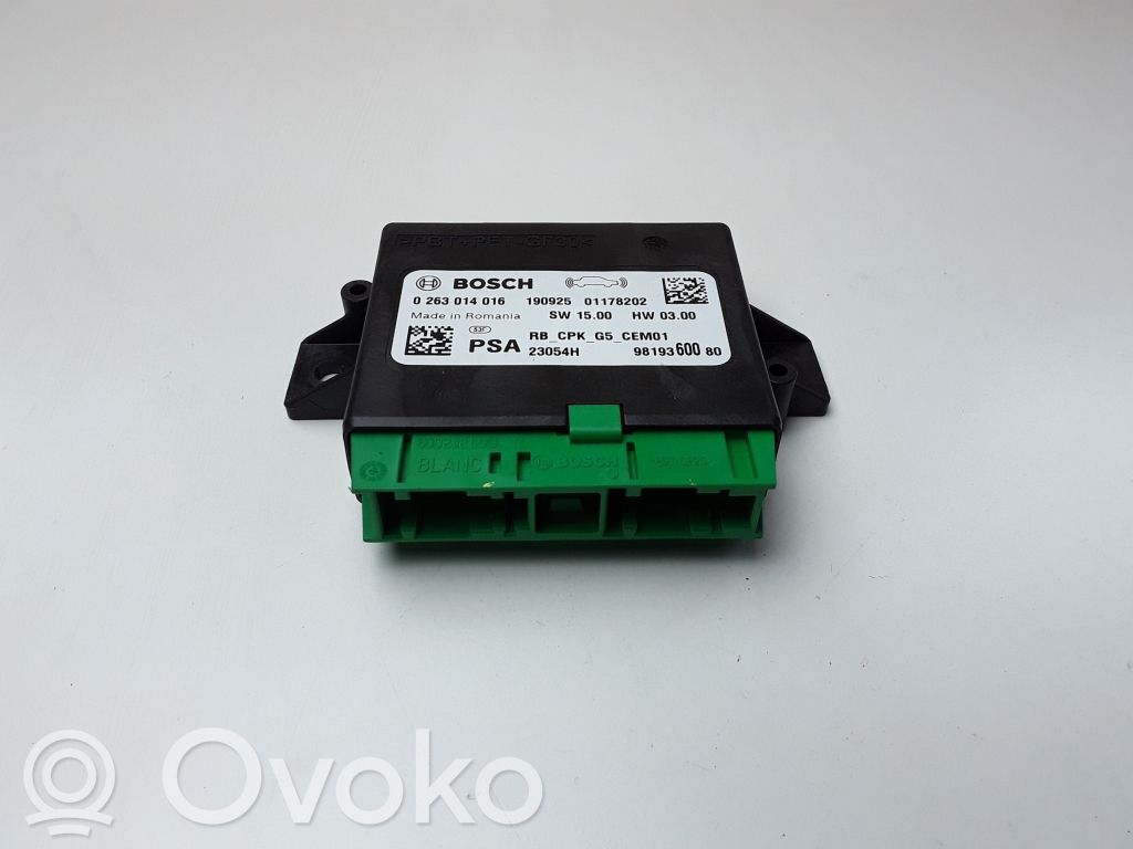 Opel Grandland X Parking PDC control unit/module 