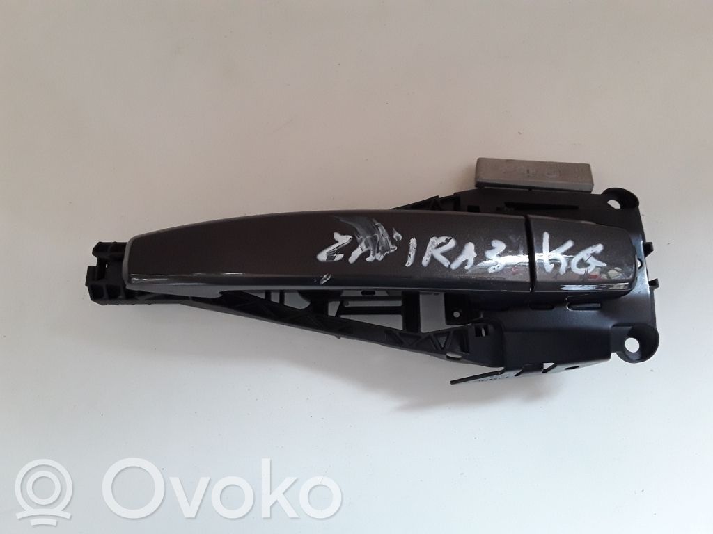 Opel Zafira C Klamka zewnętrzna drzwi tylnych 