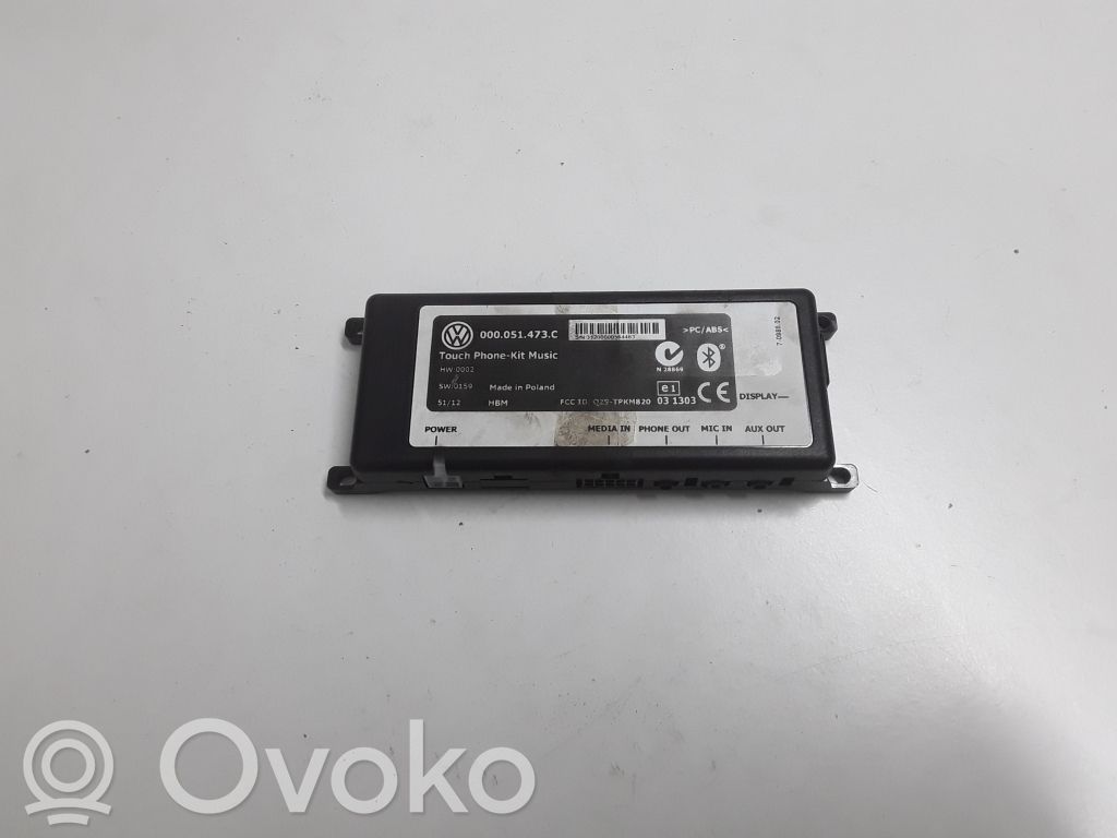 Volkswagen Polo V 6R Bluetoothin ohjainlaite/moduuli 