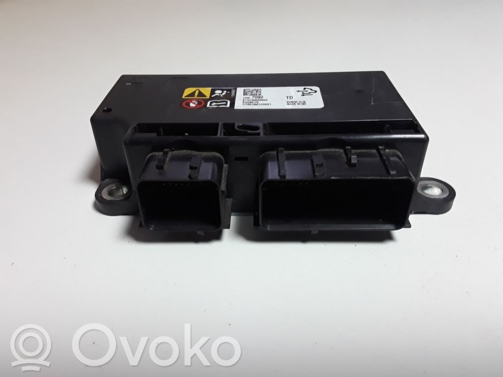 Opel Corsa E Airbag control unit/module 