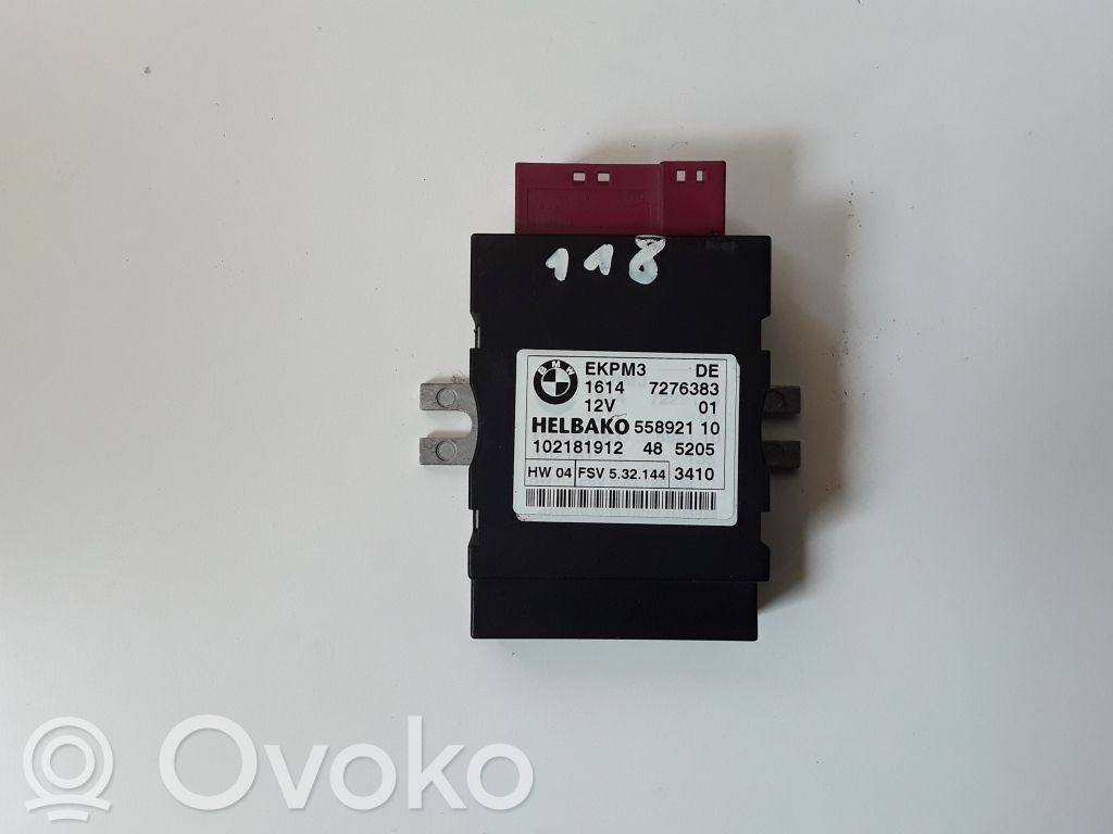 BMW 1 E81 E87 Fuel injection pump control unit/module 