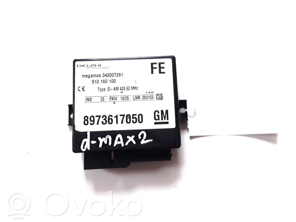 Isuzu D-Max Comfort/convenience module 