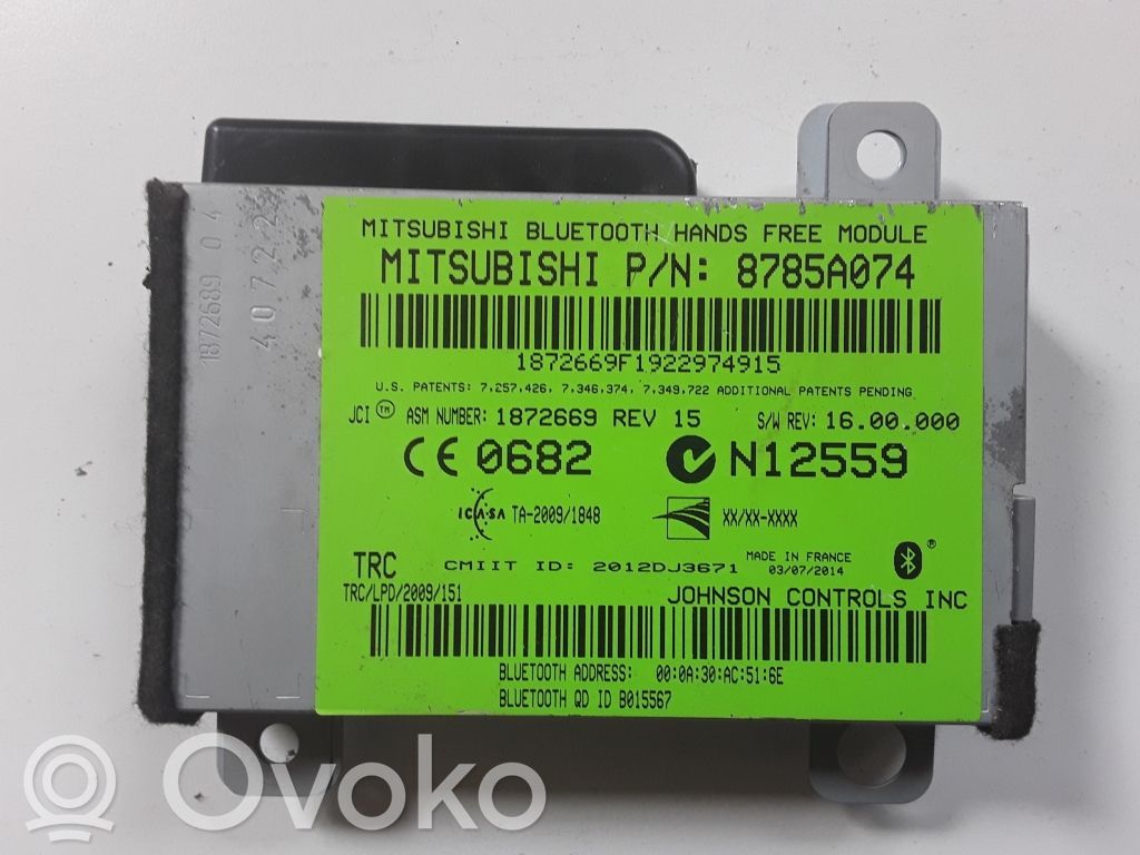 Mitsubishi Outlander Bluetooth control unit module 