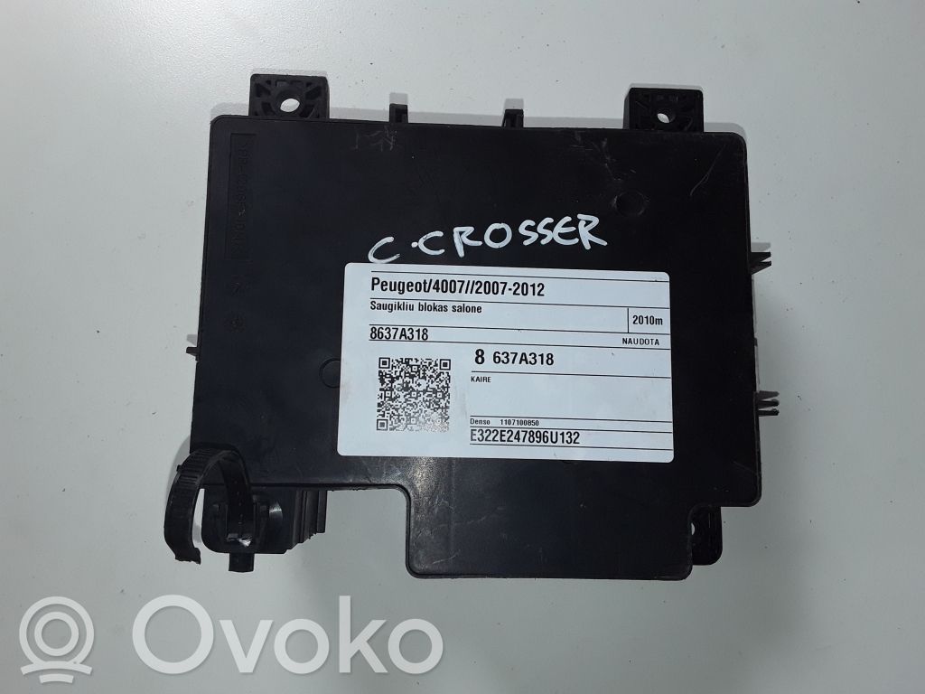 Peugeot 4007 Fuse module 