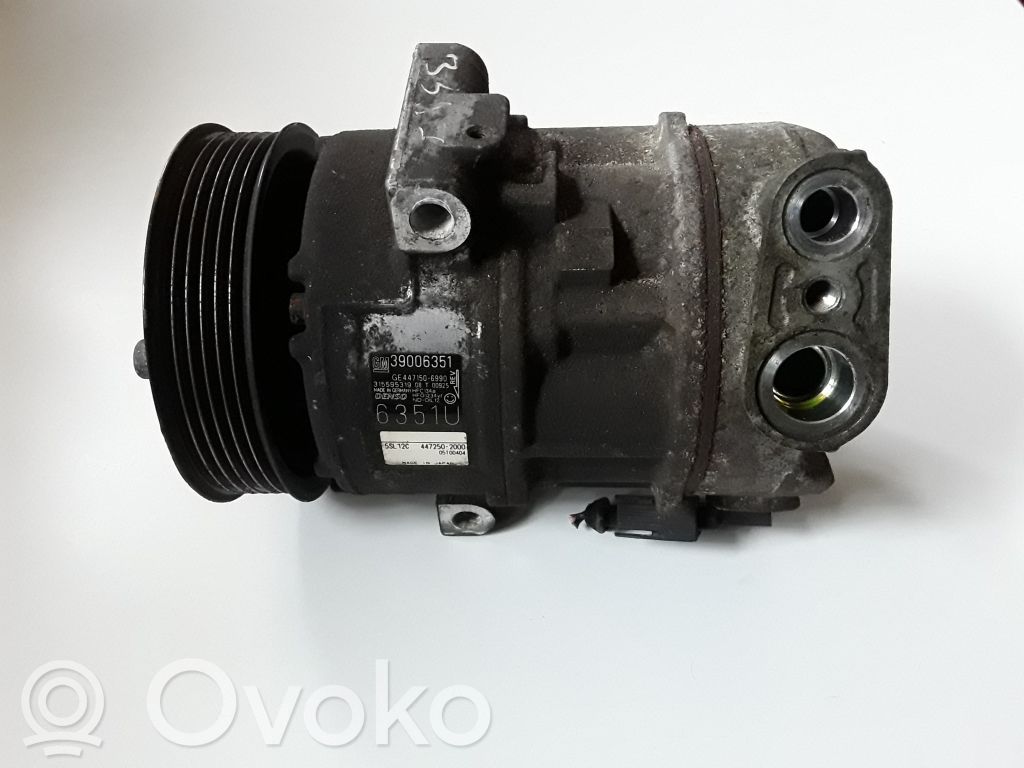 Opel Corsa E Air conditioning (A/C) compressor (pump) 