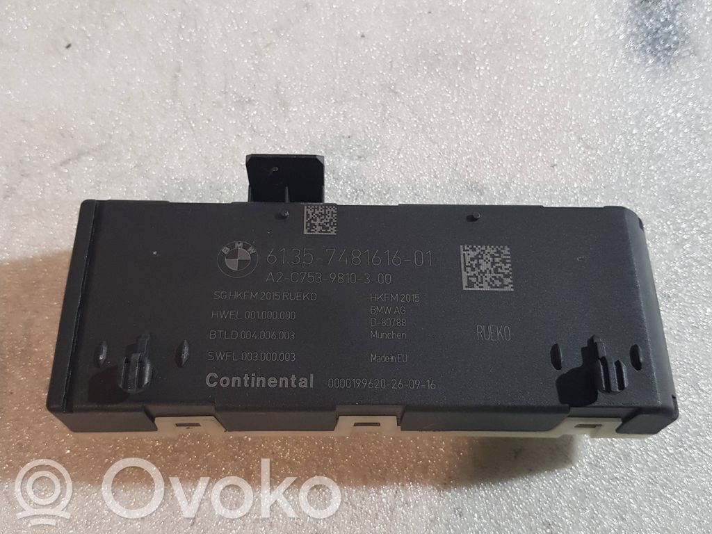 BMW X6 F16 Sterownik / Moduł elektrycznej klapy tylnej / bagażnika 