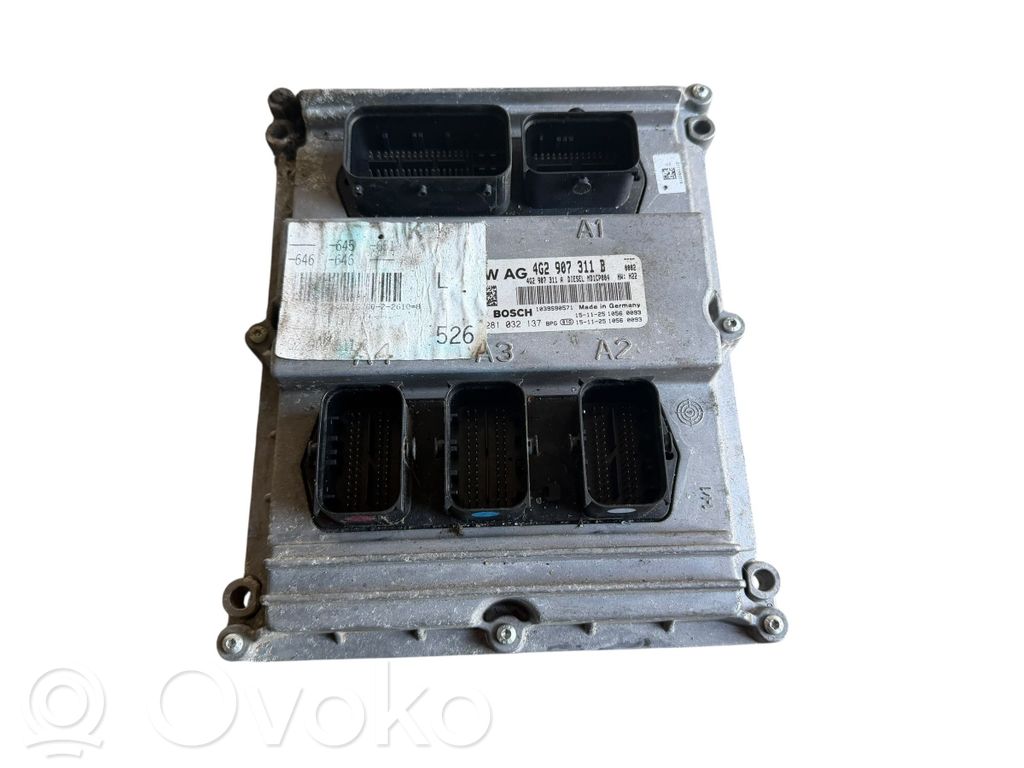 Audi A6 S6 C7 4G Engine control unit/module 